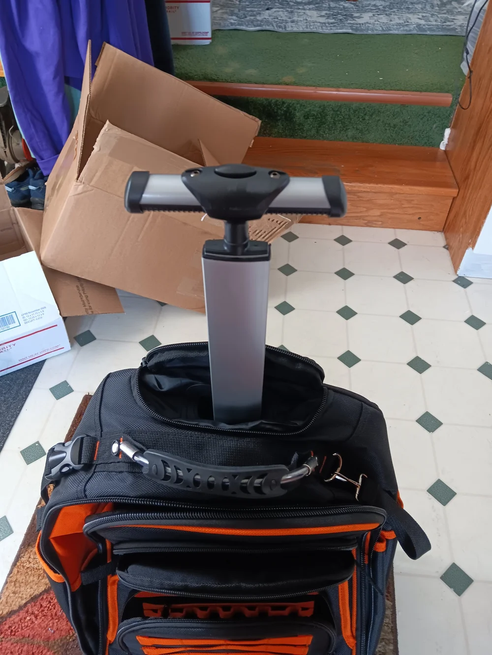 Auropeak 2&1 Rolling Tool Backpack. Brand New No Tags.